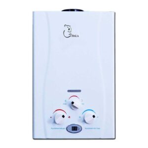 Chauffe Bain COALA 10 Litres Gaz Bouteille - Blanc