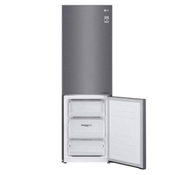 Réfrigérateur Combiné LG GR-B459NLLM 374Litres NoFrost - Platinum Silver – Image 5