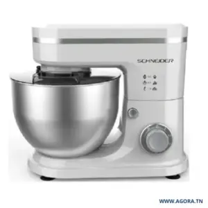 Robot Pétrin SCHNEIDER SCHKM1500 6Litres 1500W - Inox