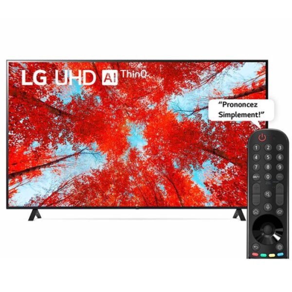 Tv LG 86'' Smart Série UQ90 Ultra HD 4K + Récepteur Intégré