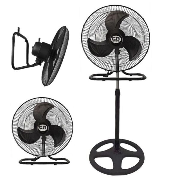 Ventilateur 3 En1 GOLD BRAND FS-1803B 18" - Noir